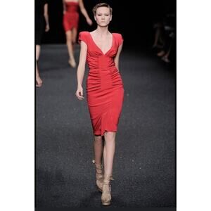 Elie Saab Pink 2010 Spring Dress Size 44